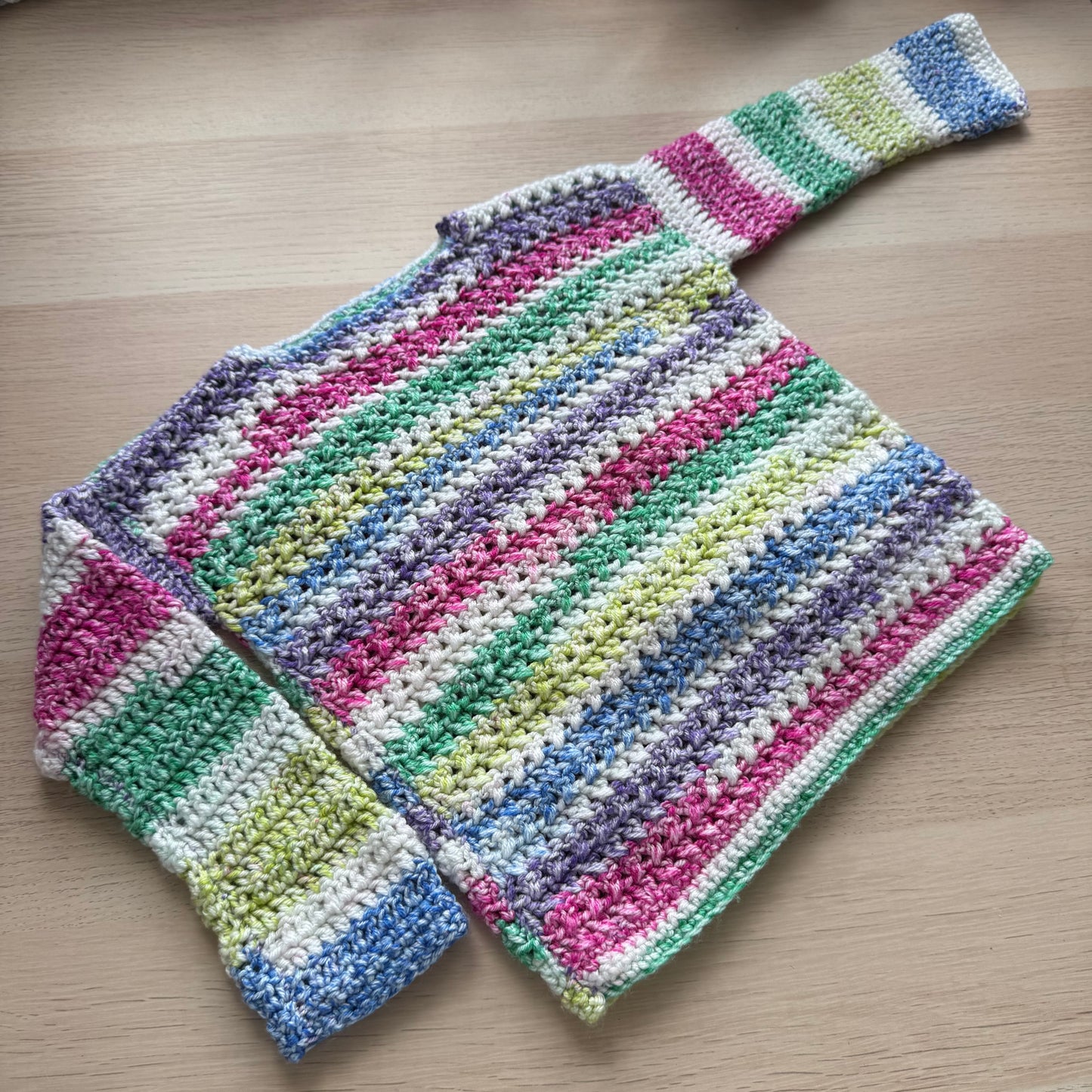 Groovy Baby crochet jumper